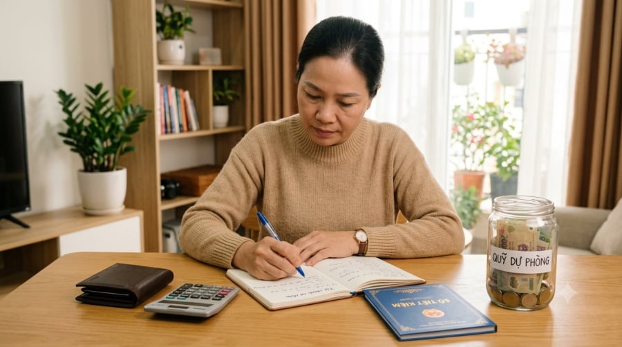 Duy trì một khoản tiền dự phòng linh hoạt giúp gia đình xử lý các chi phí phát sinh mà không phải vội rút tiết kiệm trước hạn.