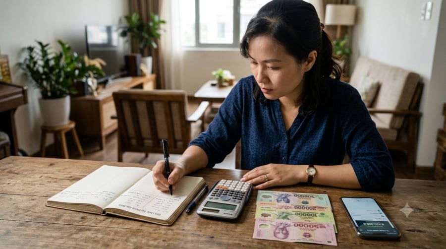 Chia khoản tiền 200 triệu đồng thành nhiều sổ với kỳ hạn khác nhau giúp người gửi chủ động hơn khi cần sử dụng tiền.