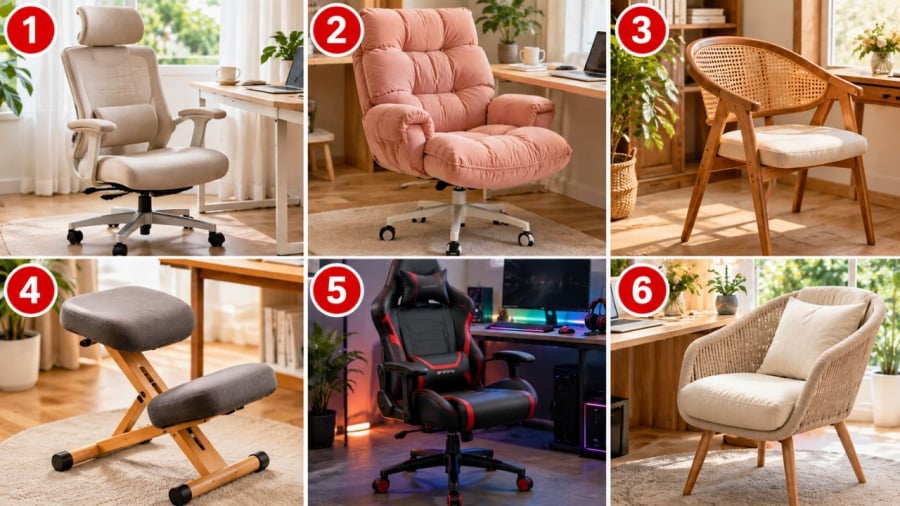 Bạn sẽ chọn chiếc ghế nào?