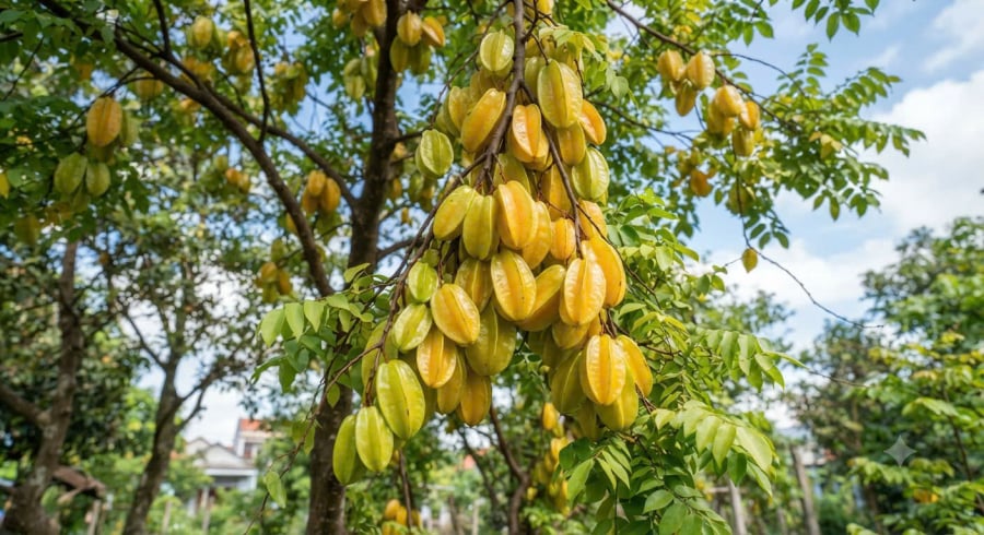 2 mệnh trồng khế tốt cho phong thủy