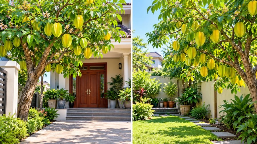 Cây khế nên trồng trước hay sau nhà