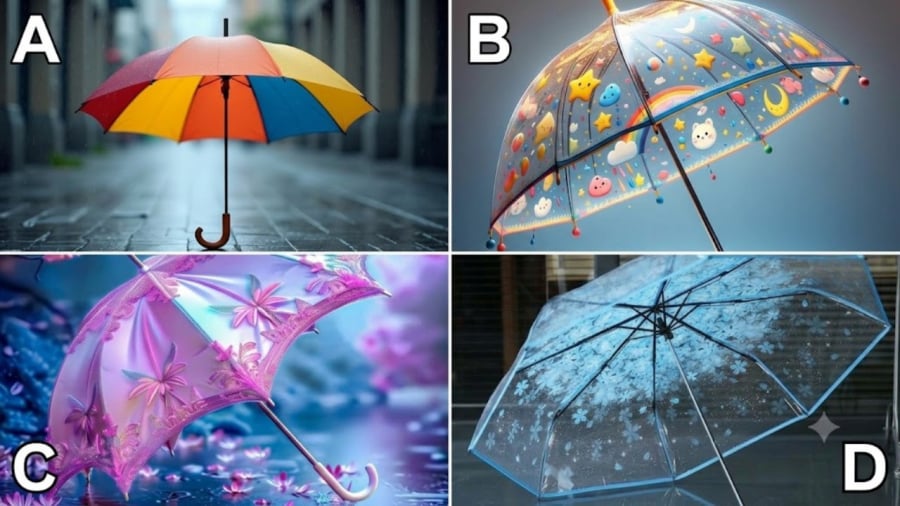 Chọn 1 chiếc ô bạn sẽ lấy khi trời mưa: Tiết lộ điều gì đang chờ bạn phía trước. Ảnh minh họa.