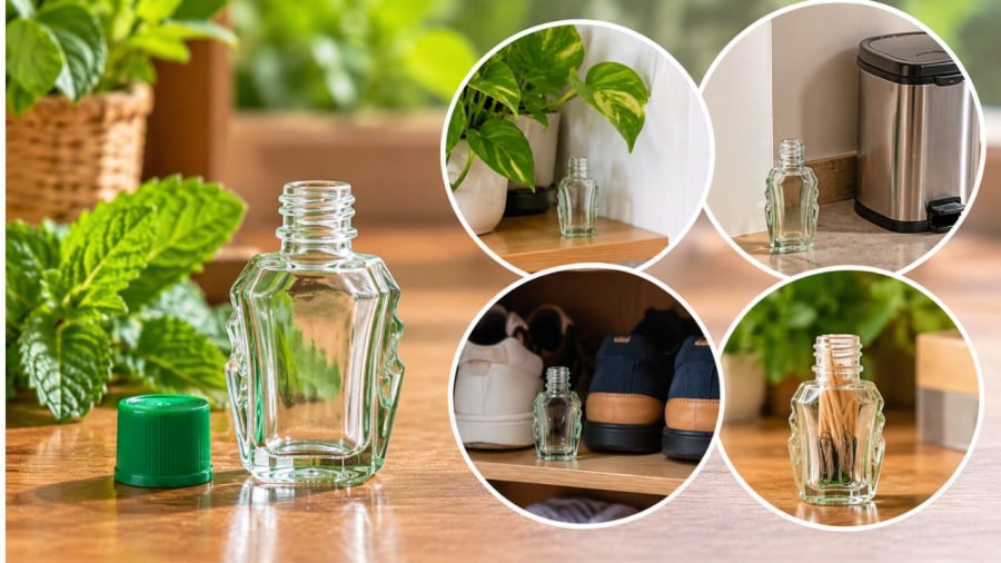 Lọ dầu gió hết nhưng vẫn còn lưu hương nên vẫn còn công dụng