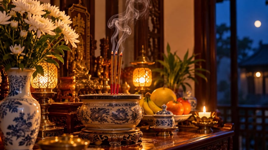 Vì sao không nên thắp hương buổi tối?