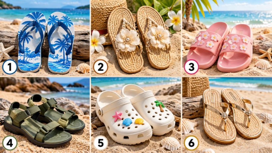 Bạn chọn đôi dép nào?