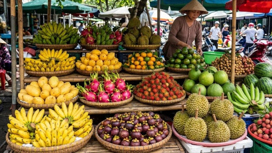 Khi mua trái cây, bạn nên chọn kỹ từng quả. Không mua những loại có dấu hiệu mốc, chảy nước...