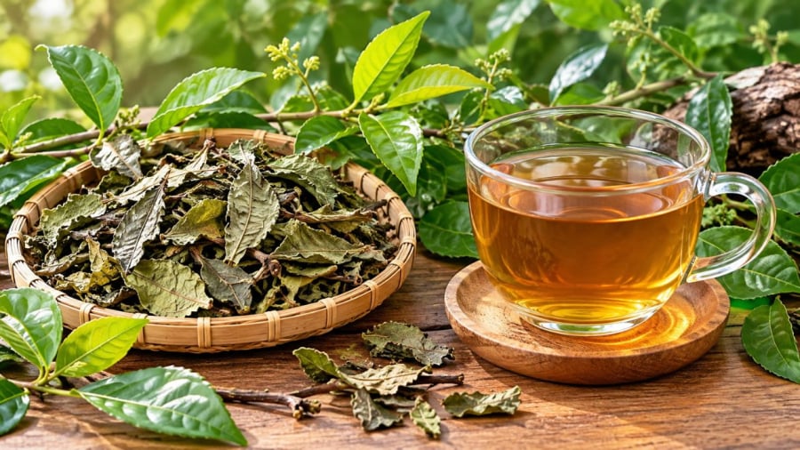 Cẩn thận khi uống nước xạ đen