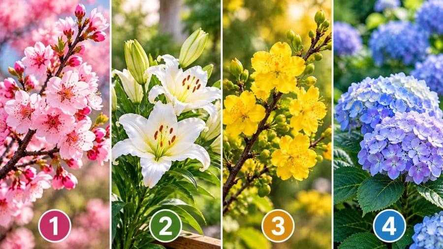 Bạn chọn cành hoa nào?