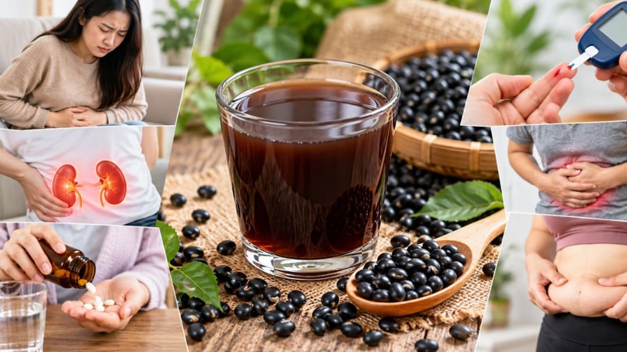 Uống nước đậu đen tốt nhưng cũng cần cẩn trọng với một số nhóm đối tượng