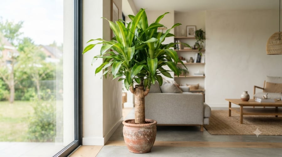Đặt Thiết Mộc Lan ở nơi có ánh sáng tự nhiên gián tiếp giúp cây duy trì màu lá xanh đẹp, phát triển ổn định mà không cần chăm sóc cầu kỳ.