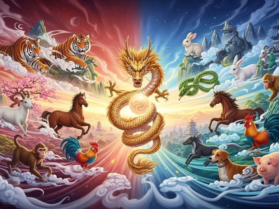 Trong văn hóa phương Đông, rồng tượng trưng cho sức mạnh, khát vọng và sự phát triển. Bởi vậy, người tuổi Thìn thường được gắn với hình ảnh có chí tiến thủ, muốn tạo dựng vị thế và không ngừng tìm kiếm những bước tiến lớn hơn trong cuộc sống.    
