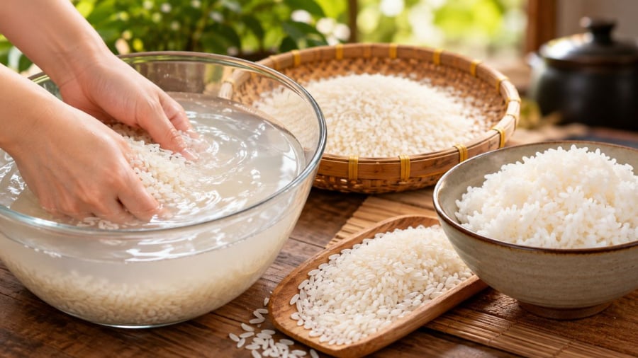 Vo gạo kỹ quá đôi khi là không cần thiết