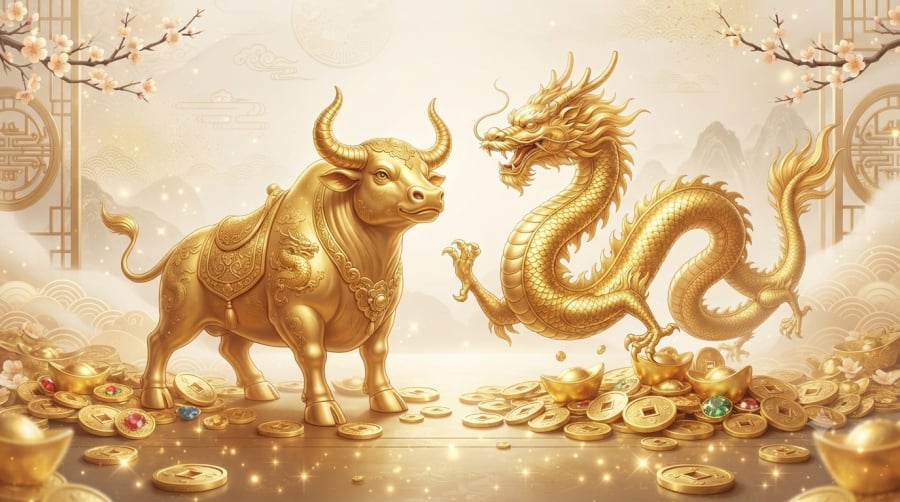 Tuổi Sửu và tuổi Thìn tượng trưng cho sự bền bỉ, tinh thần tiến thủ và hành trình tích lũy tài sản qua thời gian.