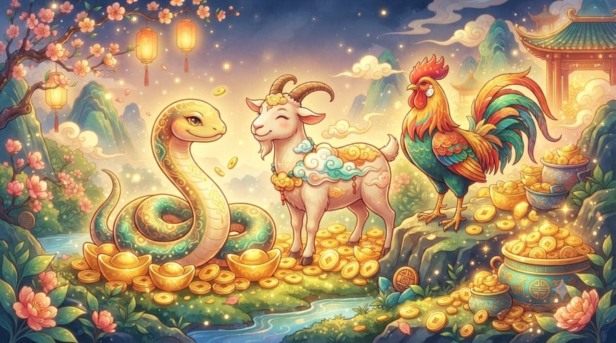 Tuổi Tỵ, Mùi và Dậu được dự báo có thể đón thêm cơ hội công việc, mở rộng nguồn thu trong hai năm tới.