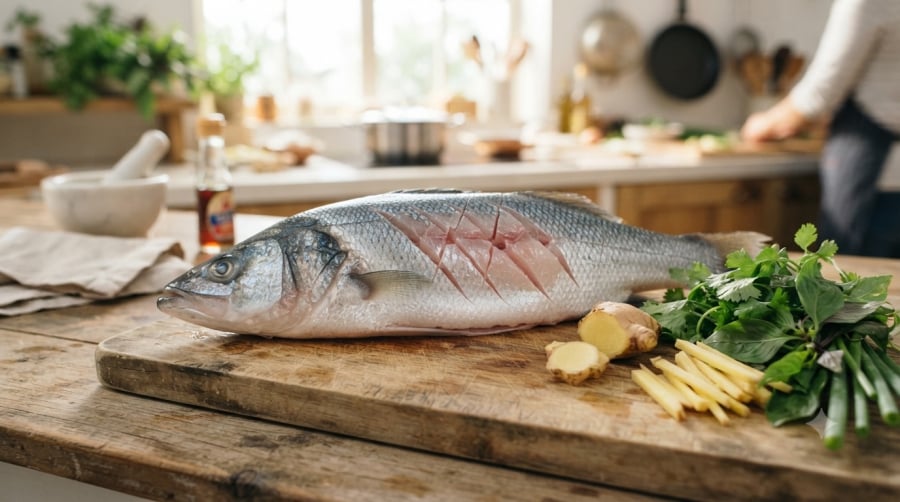 Cá chẽm cung cấp protein cùng nhiều dưỡng chất cần thiết, góp phần làm phong phú thực đơn lành mạnh của gia đình.