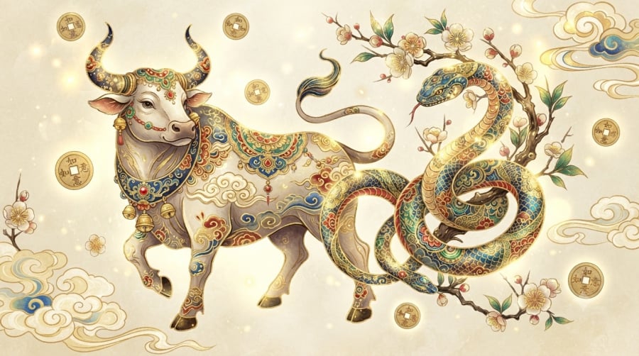 Tuổi Sửu và tuổi Tỵ được xem là những con giáp càng trưởng thành càng coi trọng việc tích lũy, quản lý tiền bạc và xây dựng nền tảng tài chính lâu dài.