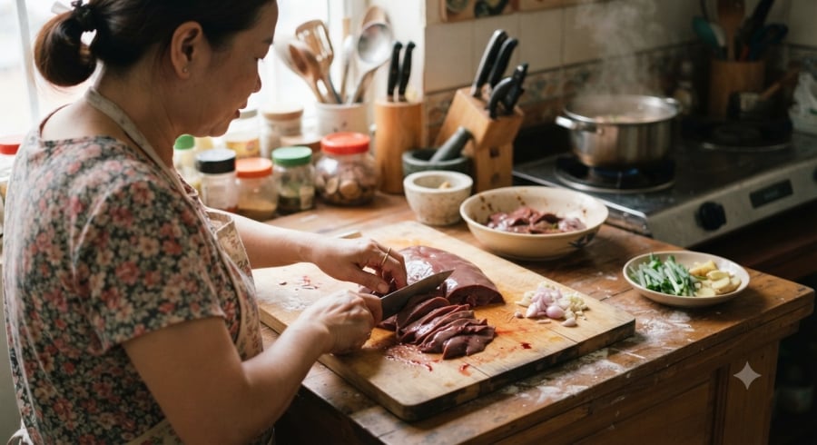 Gan lợn, gan gà và gan bò chứa nhiều protein, sắt cùng vitamin thiết yếu, nhưng cần ăn với lượng hợp lý.