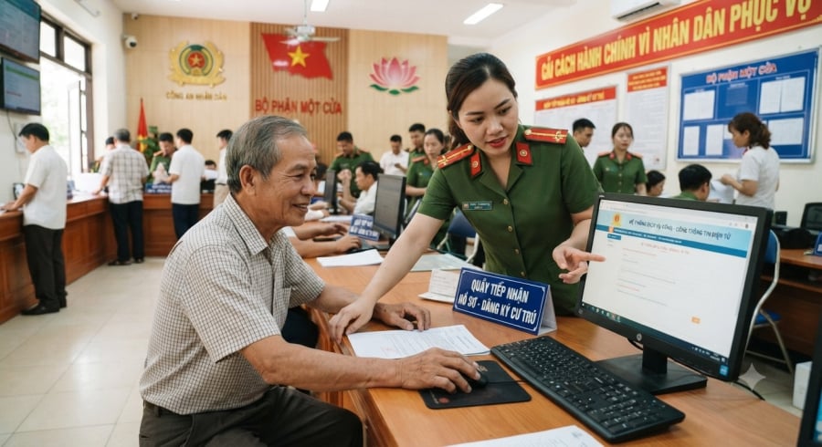 Quy trình liên thông điện tử giúp giảm thời gian kê khai và tạo thuận lợi khi thực hiện các thủ tục cho trẻ.