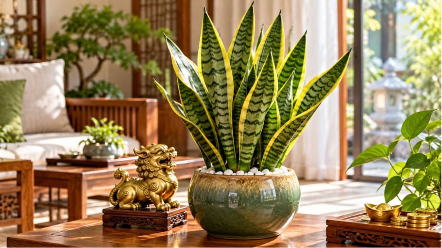 Trồng cây lưỡi hổ có ý nghĩa gì trong phong thủy