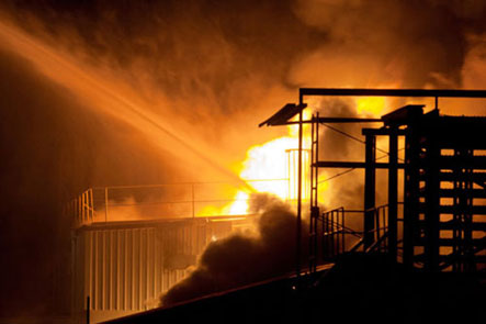 Vụ cháy nhà máy ở Matxcơva khiến 5 người Việt thiệt mạng. (Hình minh họa - Bình An)