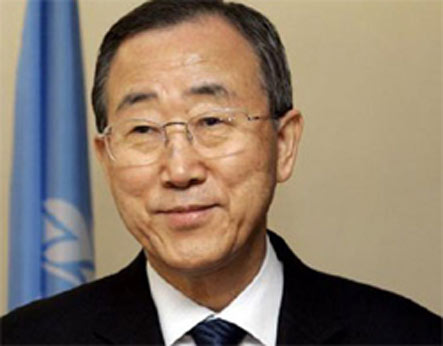 Tổng thư ký Liên Hợp Quốc Ban Ki-moon. Ảnh: ekantipur.com.