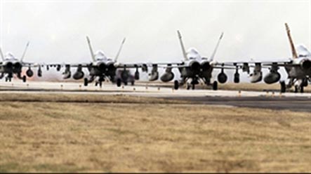 Nato đồng ý nhận trách nhiệm điều hành vùng cấm bay tại Libya (Ảnh: BBC)