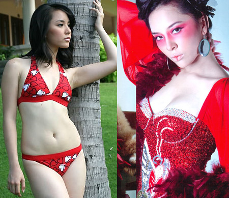 Vòng 1 của Thiên Lý nở to một cách khó hiểu so với thời đi thi Hoa hậu hoàn vũ Việt  Nam