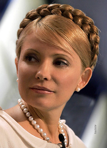 Cựu thủ tướng Ukraine,  Tymoshenko.