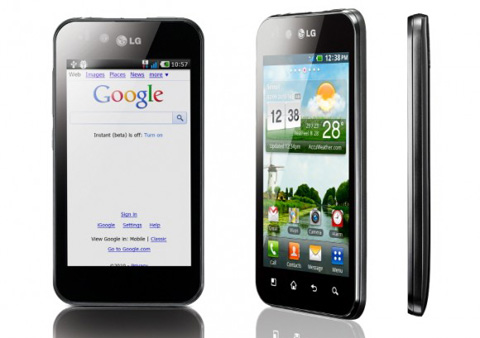 LG Optimus Black.