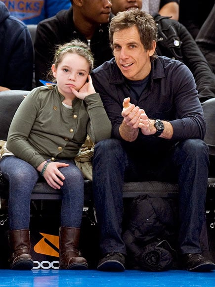 Ben Stiller, ngôi sao Meet the Focker và con gái Ella