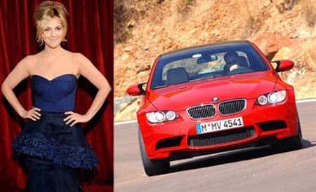 Drew Barrymore - BMW M3