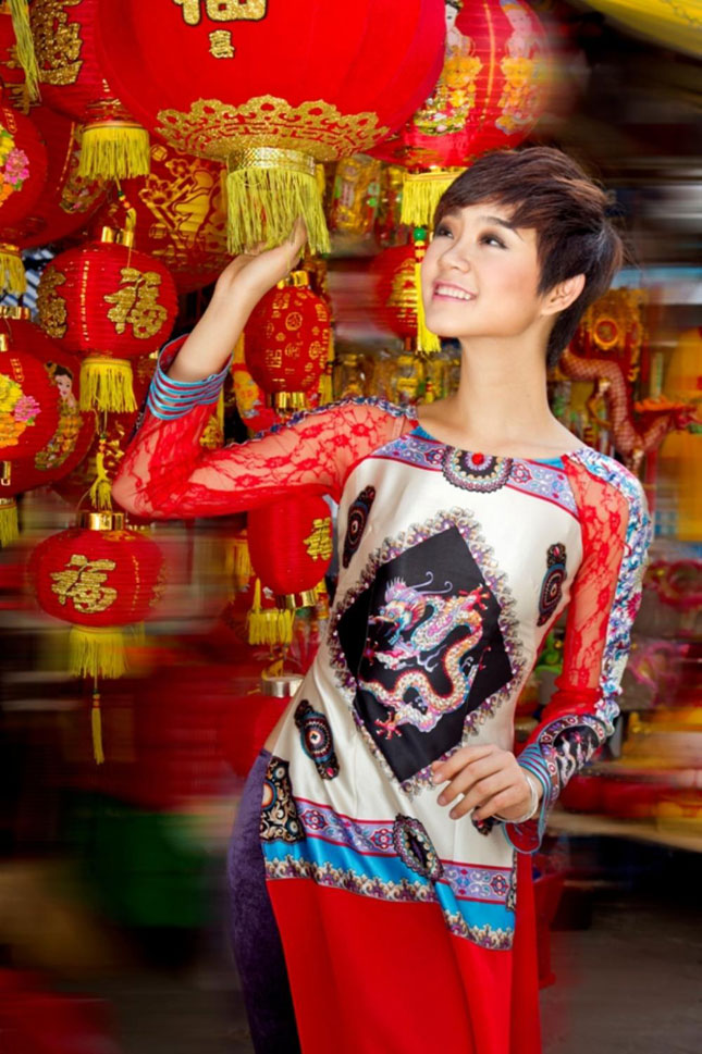 Trà My – Á quân Vietnam’s Next Top Model 2011 chia sẻ cảm xúc trước khi về nhà đón xuân cùng gia đình
