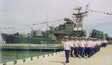 Tàu tuần tiễu lớp Petya-III. Ảnh: mili.cn.yahoo