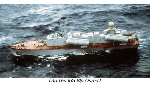 Tàu tên lửa Osa. 