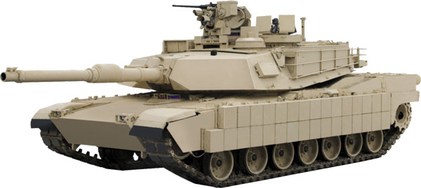 Xe tăng Abrams tham chiến tại Iraq.
