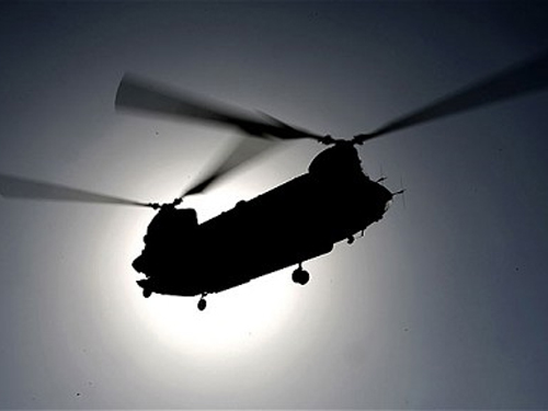 Trực thăng Chinook của Mỹ tại Afghanistan. Ảnh: AFP