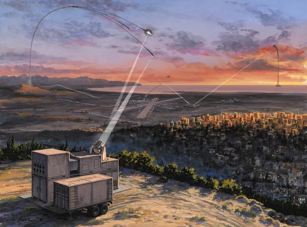 Iron Dome có thể đánh chặn nhiều loại tên lửa tấn công dù nó được phóng đi từ đất liền hay trên biển. 