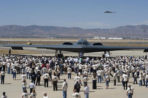 B-2 trong lần ra mắt đầu tiên trước công chúng