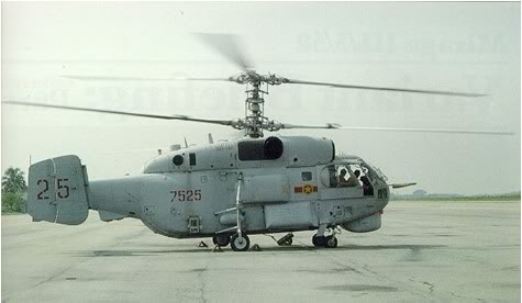 Ka-28 là tên gọi biến thể xuất khẩu trực thăng săn ngầm Ka-27. Ka-27 được coi là thế hệ kế thừa từ thiết kế thành công Ka-25 với sơ đồ cánh quạt đồng trục.  Cơ bản, kiểu dáng, cơ cấu cánh quạt Ka-27 không khác Ka-25, chủ yếu cải tiến động cơ và sức tải. Ka-27 trang bị 2 động cơ tuốc bin trục TV3-117KM cho phép nó đạt tốc độ tối đa 250km/h, trần bay 5.000m và tầm bay tác chiến 800km.  Cánh quạt làm bằng vật liệu composite, lắp đặt thêm thiết bị chống đóng băng trên cánh. Cánh của trực thăng có thể gấp gọn để đưa vào khoang chứa trên tàu chiến. Trực thăng chế tạo với vật liệu chống ăn mòn phù hợp với môi trường biển khắc nghiệt.