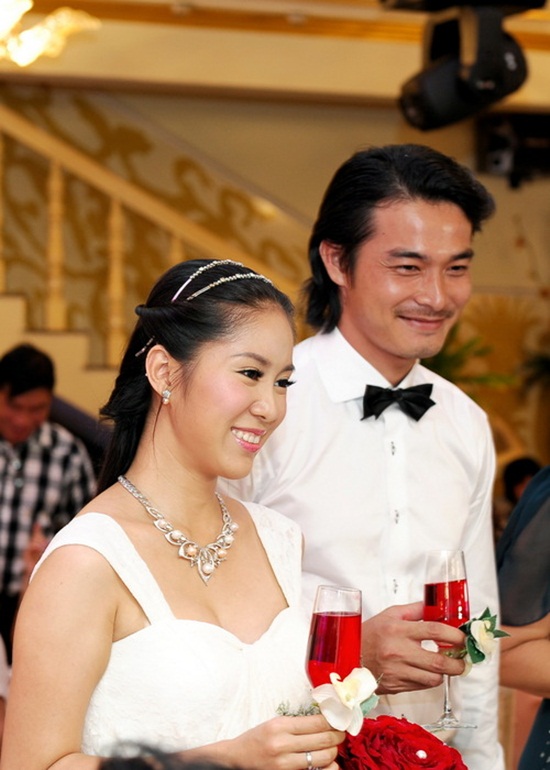 Đám cưới được tô chức tại Trà Vinh, quê hương của cô dâu 