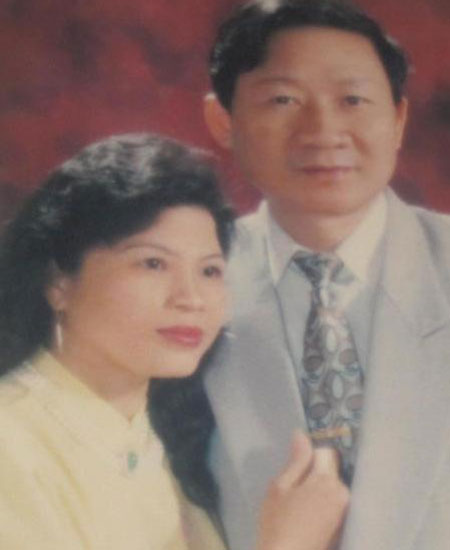 Vợ chồng Thiếu tướng Trần Ngọc Anh