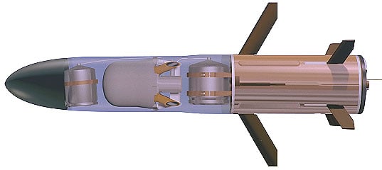 Hình ảnh tên lửa sử dụng trong tổ hợp BILL-2