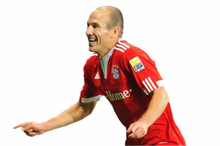 Robben sẽ tiếp tục gắn bó với Bayern đến tháng 6/2015
