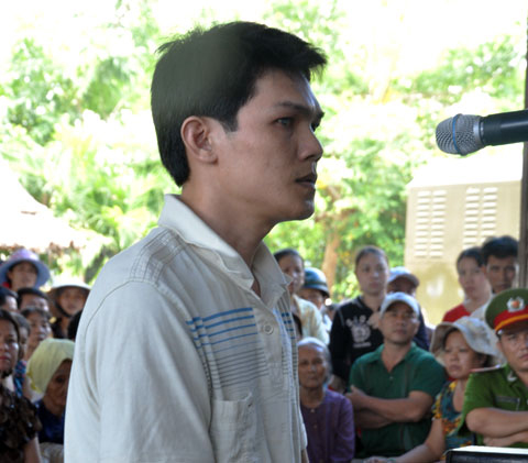 Nguyễn Minh Nhật tại tòa