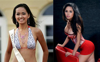 Hoa hậu Mai Phương Thúy với vòng 1 từng gây tranh cãi