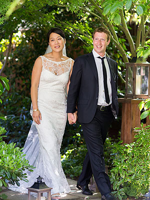 Ảnh cưới của Mark Zuckerberg 