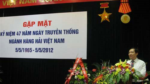 Ông Đỗ Đức Tiến - Phó Cục trưởng Cục Hàng hải VN cho biết : “Ngày 3/5, ông Dương Chí Dũng còn phát biểu tại buổi gặp mặt kỷ niệm 47 năm ngày truyền thống ngành hàng hải VN”.