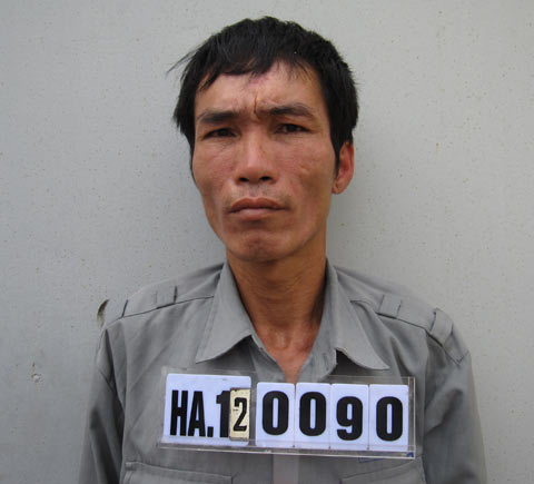 Đối tượng Đỗ Huy Phong chính là hung thủ đã ra tay sát hại người tình già một cách dã man.