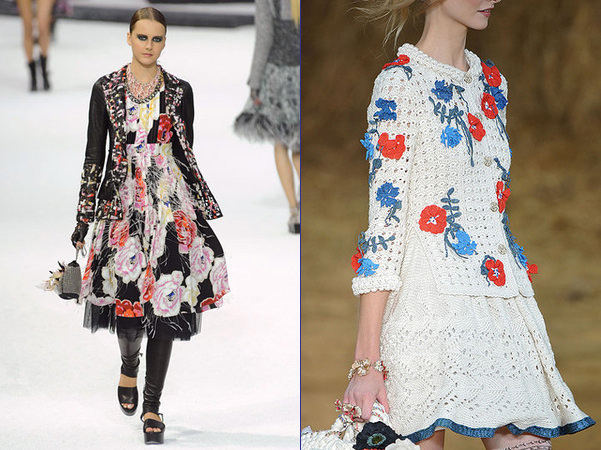 Mẫu váy mang hơi hướng cổ điển của Chanel.