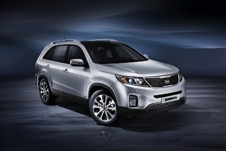 Kia Sorento 2014 với những khác biệt về thiết kế.